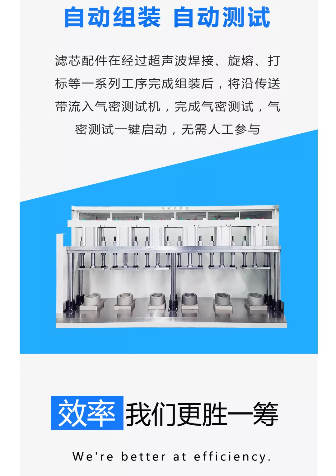 「星品推薦」凈水器濾芯柔性生產線